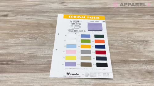 CM-770 T/Cウェザー[生地] Masuda(マスダ)/オークラ商事 - ApparelX