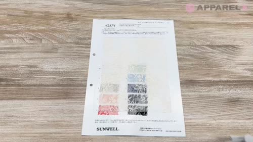 うぃーどる 42874 フラワーラッセルチュール[生地] SUNWELL(サンウェル)/オークラ