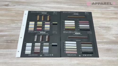 SIC-5547 メタリックストレッチパイピング(シルバー)/9ミリ[リボン