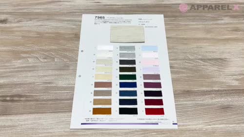 資材　おぱん様 7565 バックサテン シャンタン[生地] VANCET/オークラ商事