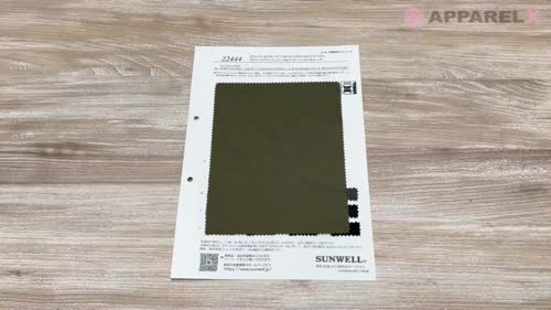 22444 ポリエステル/コットン34sライトツイルストレッチ[生地] SUNWELL