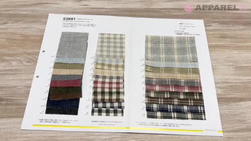 53891 TOP糸 ダブルガーゼ[生地] VANCET/オークラ商事 - ApparelX
