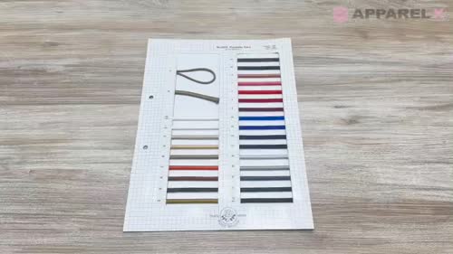 3325 ポリエステル芯入りコード[リボン・テープ・コード] ROSE