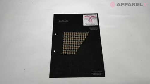 3-HA207 HARRIS ハリスツイード シェパードチェック[生地] 瀧定名古屋