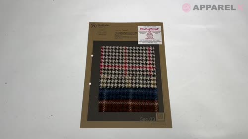 3-2101 HARRIS ハリスツイード ガンクラブチェック[生地] 瀧定