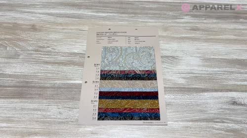4214 SEVENBERRY® 50Sブロード ペーズリー柄[生地] VANCET
