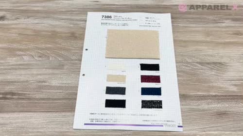 7386 TRランダム ファンシー ラメ ブッチャー[生地] VANCET/オークラ