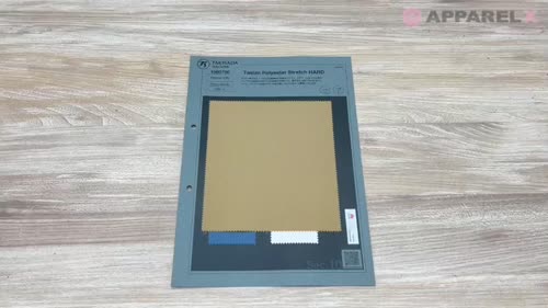 1060700 タスランポリエステル ストレッチ ハード加工[生地