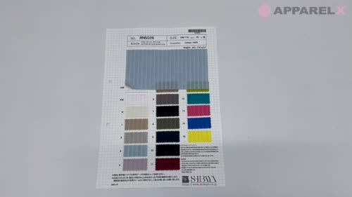 RN5026 プラット・エアーイン サテンサッカー[生地] 柴屋/オークラ商事