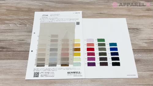 22146 80sコットンシフォン[生地] SUNWELL(サンウェル)/オークラ