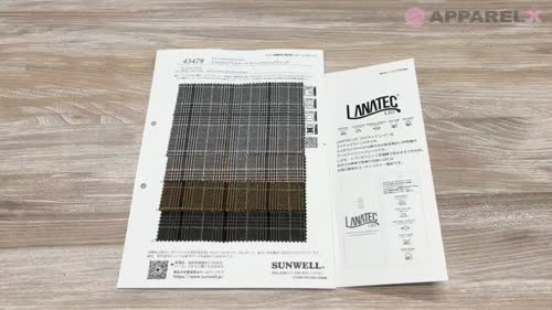 43479 LANATEC(R)LEIモールヤーンクラシックチェック[生地] SUNWELL