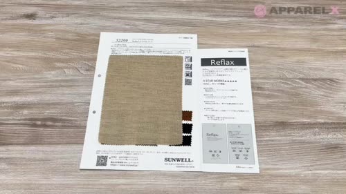 52299 Reflax(R)スラブオックス[生地] SUNWELL(サンウェル)/オークラ
