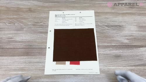 46100 綿麻 10S キャンバス[生地] VANCET/オークラ商事 - ApparelX