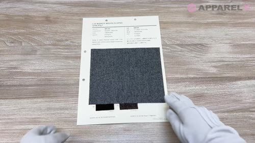 68125 1/14 フラノ ミルド加工[生地] VANCET/オークラ商事 - ApparelX