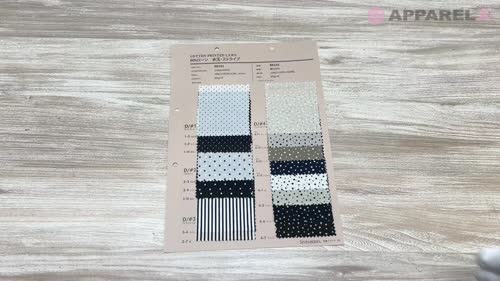 88191 SEVENBERRY® 60Sローン 水玉・ストライプ[生地] VANCET