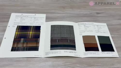 8849 T/Rチェックツイルストレッチ[生地] VANCET/オークラ商事