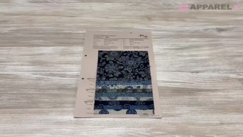 83045 SEVENBERRY® ムラ糸クロス 和布小菊[生地] VANCET