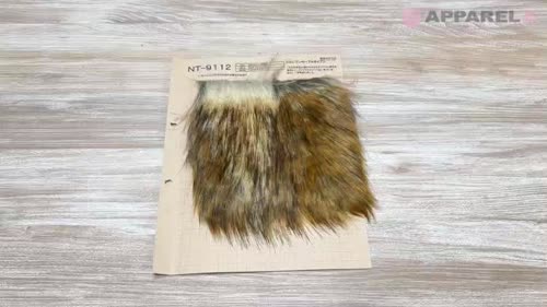 NT-9112 クラフトファー 【ロシアンセーブル】[生地] 中野メリヤス工業