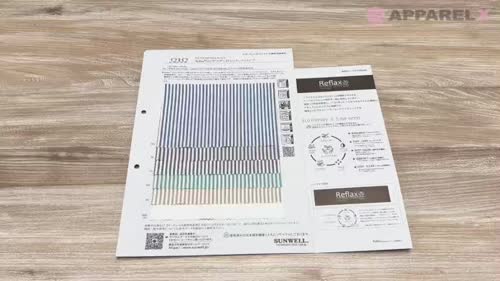 ヨーキ様 52352 Reflax®ECOウェザーSTロンドンストライプ[生地] SUNWELL
