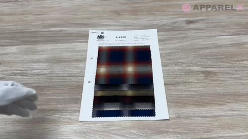 K-4968 綿レーヨン起毛オンブレ[生地] 桑村繊維/オークラ商事