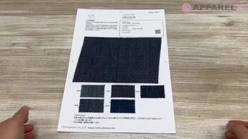 OD1531W TOP LINEN fake denim[生地] 小原屋繊維/オークラ商事