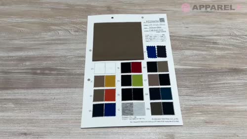 FJ230031 ハイゲージ シャンブレー ダブル ニット G/グレー杢[生地