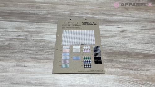 S6100 クールマックス® ニット サッカー[生地] フジサキ