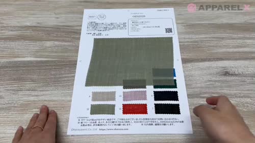 OZ32125 麻をきれいに着てみよう！[生地] 小原屋繊維/オークラ商事