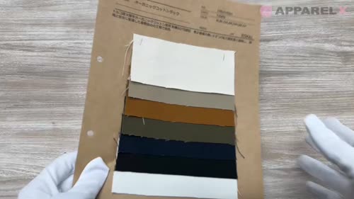 即日発送可　エイジングラグ　紺碧　手織　オーガニックコットンとウール　通年OK サンウェルのオーガニックコットンに新商品登場！！ | ApparelX