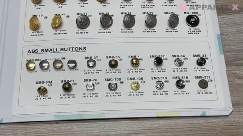 SMB-01 ABS スモールボタン 大阪プラスチック工業(DAIYA BUTTON