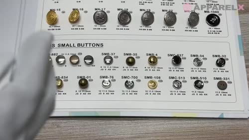SMB-108 ABS スモールボタン 四つ穴 大阪プラスチック工業(DAIYA