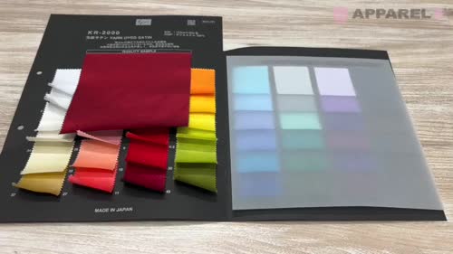 KR2000 先染サテン YARN DYED SATIN[生地] キャラファブリック