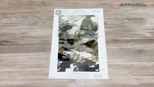 KKP8100-DSB225 サモーラパワーネット多色プリント[生地] 宇仁