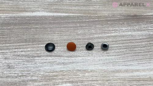 936 WALDES® #936クルミホック 13mm 4ツ割[ドットボタン・ハトメ] 朝日
