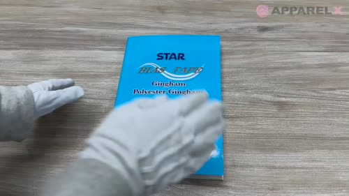 1000 1000 T/Cギンガム 原反[生地] STAR BRAND (星加)/オークラ