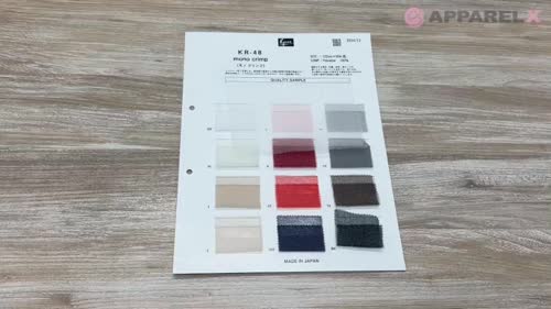 KR-48 モノ クリンプ[生地] キャラファブリック/オークラ商事