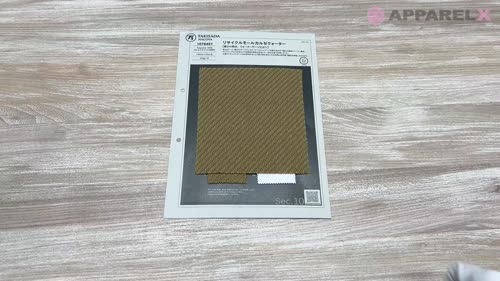 1076451 リサイクル モール カルゼ クウォーター[生地] 瀧定