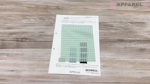 後半　ねむたいのページ【内容ご確認ください】 52379 トリオ シアー チェック[生地] SUNWELL(サンウェル)/オークラ