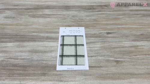 85352 Re WOOL シャンブレー シャギー チェック[生地] パリカ/オークラ