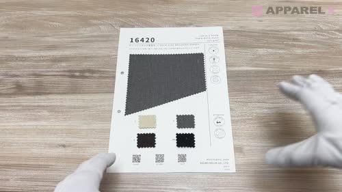 16420 セリッシュ カルゼ 裏起毛[生地] ササキセルム/オークラ商事