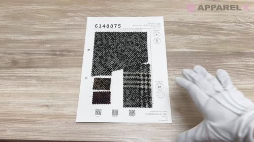 6148875 ループツィード ヘリンボン[生地] ササキセルム/オークラ商事