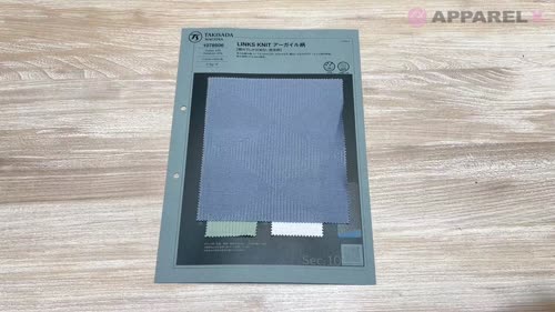 1078506 LINKS KNIT アーガイル柄[生地] 瀧定名古屋/オークラ商事