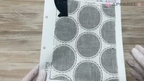 8026-875-1 ガーゼ刺繍 Circl[生地] 北高/オークラ商事