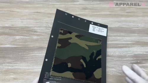 MIL-TWILL-CAMO ミリタリーツイル[生地] 北高/オークラ商事 - ApparelX
