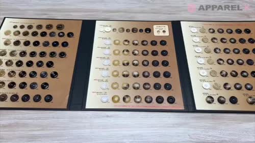 ST100 水牛調 力ボタン 大阪プラスチック工業(DAIYA BUTTON)/オークラ