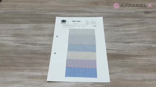 SBT-015 ECO ストライプ[生地] 桑村繊維/オークラ商事 - ApparelX
