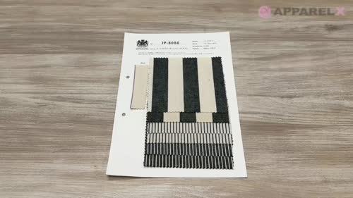 JP-5050 8/1セルビッチ ヒッコリーストライプ[生地] 桑村繊維/オークラ