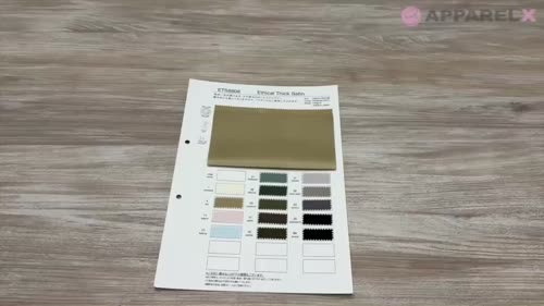 ETS8808 エシカル シック サテン[生地] タカトー/オークラ商事