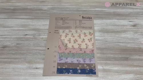 83076 60 ローン 未晒し コットン ノスタルジアコレクション Freesia