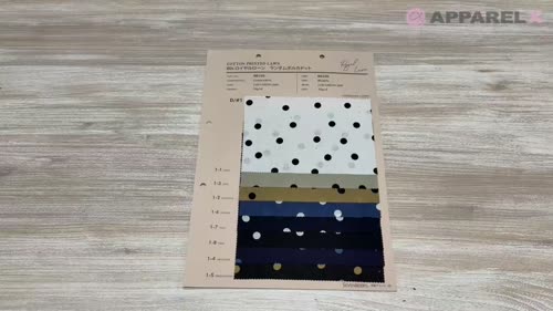 88150 80s ロイヤルローン ランダムポルカドット[生地] VANCET